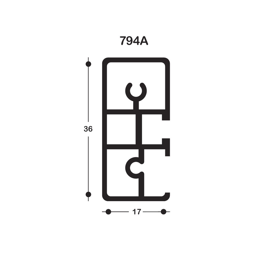 LOOP 794A section drawing